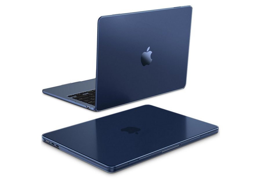 Fintie Laptop-Hülle für MacBook Air 13,6'' M5 M4 M3 M2 (2026-2022) A3449 A3240 A3113 A2681 13,6 Zoll, [100% Entspricht der Offiziellen Farbe] Ultradünne Matte Hartschale von Fintie