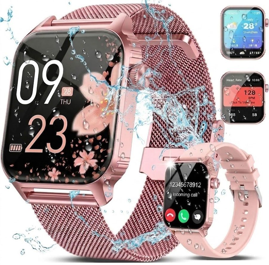 Forrlite 2026 Neues Smartwatch Damen Herren mit Telefonfunktion, Smartwatch von Forrlite