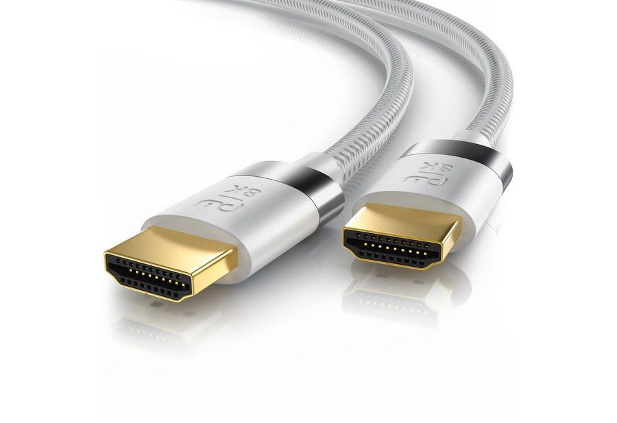Primewire 16k HDMI Kabel 2.1+, 16k@30Hz 8k@60Hz 4k@120Hz, UHD II, HDMI-Kabel, HDMI, HDMI Typ A (1000 cm), Ultra High Speed Ethernet 48Gbps, HDR 10+ eARC 3D VRR, 10m
