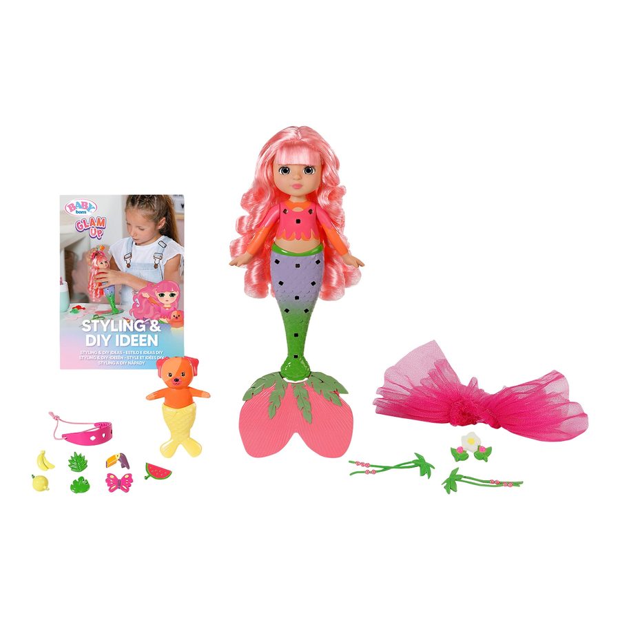 Zapf Creation Baby Born Puppe Meerjungfrau Glam Up Sunshine von Zapf Creation