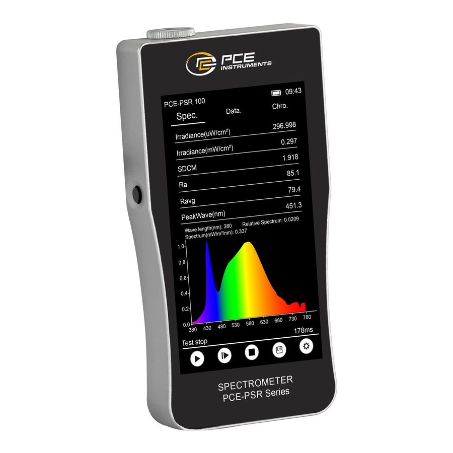 PCE Instruments Spektrometer PCE-PSR 100 von PCE Instruments