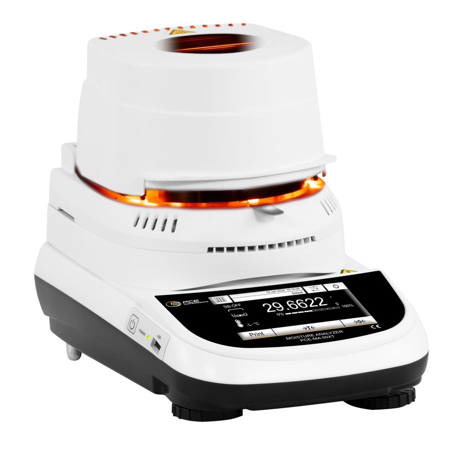 PCE Instruments Hochpräzise Feuchtebestimmerwaage PCE-MA 60XT von PCE Instruments