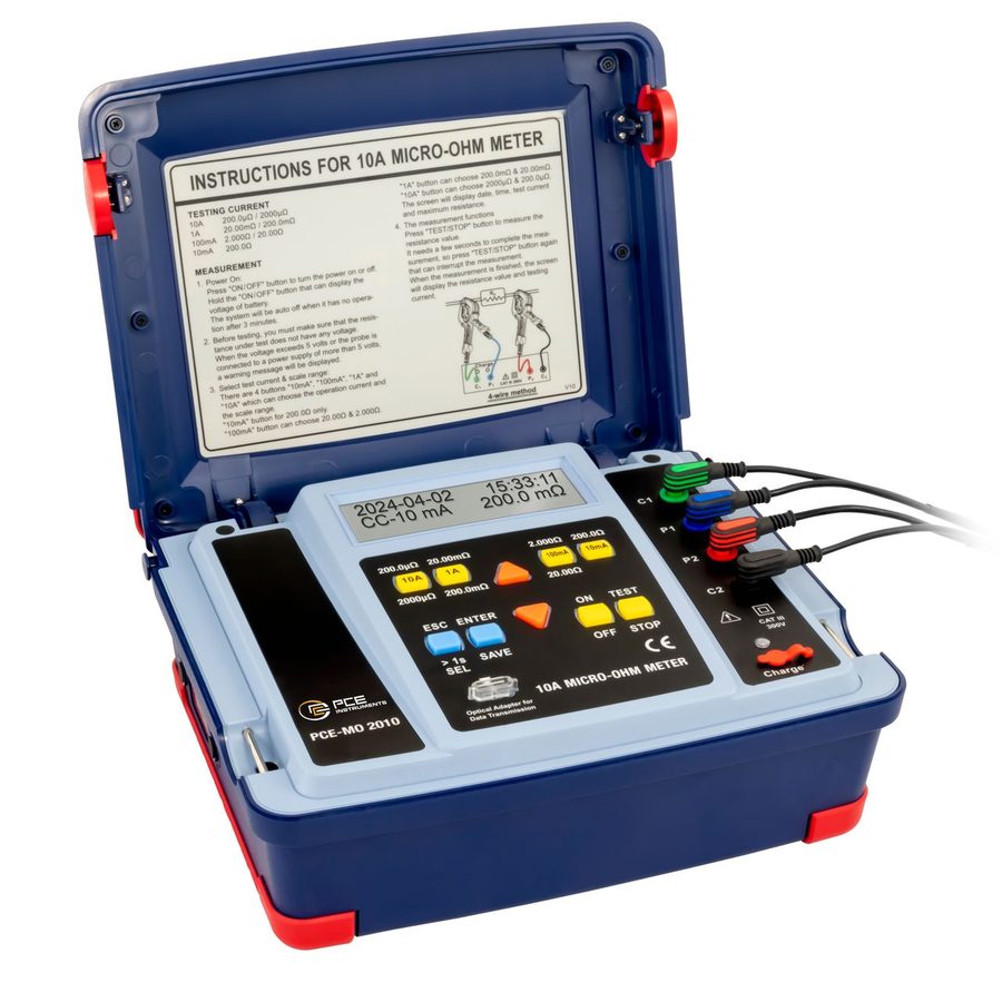 PCE Instruments Mikroohmmeter PCE-MO 2010 von PCE Instruments