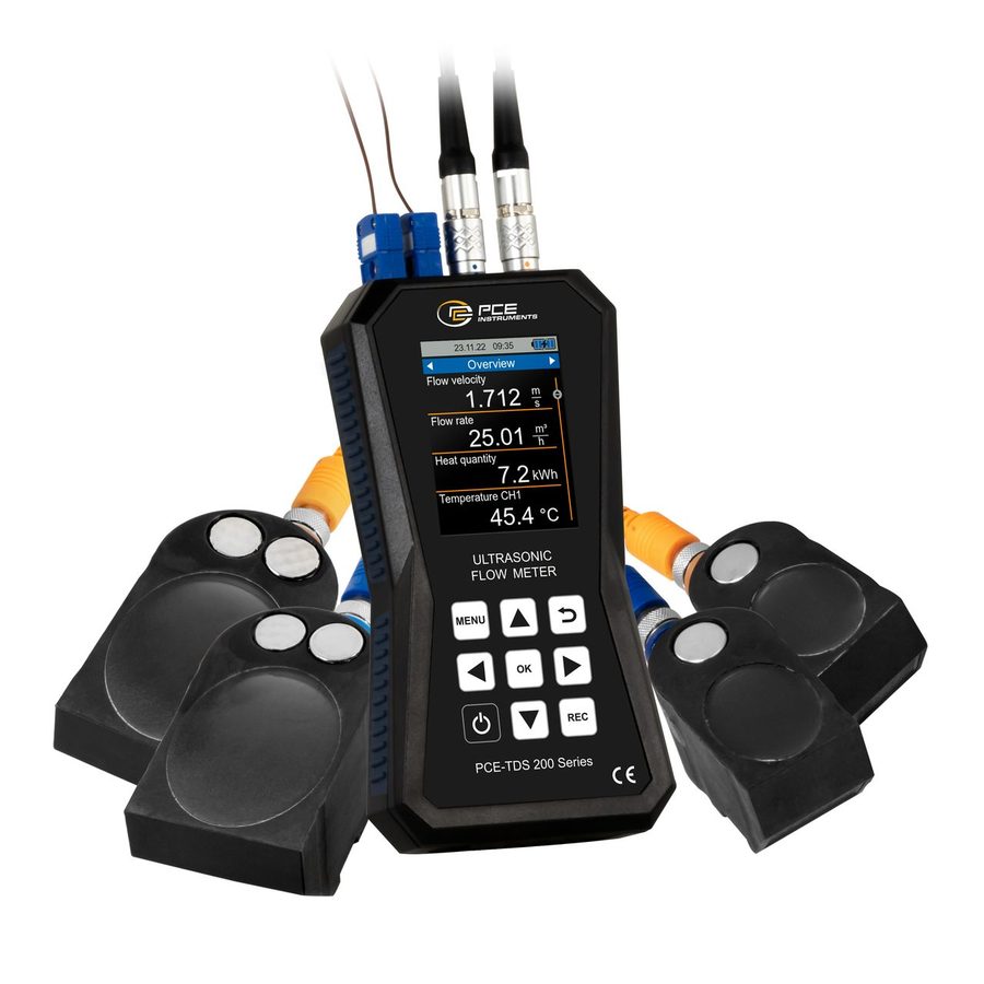 PCE Instruments Ultraschall-Durchflussmessgerät PCE-TDS 200+ ML von PCE Instruments