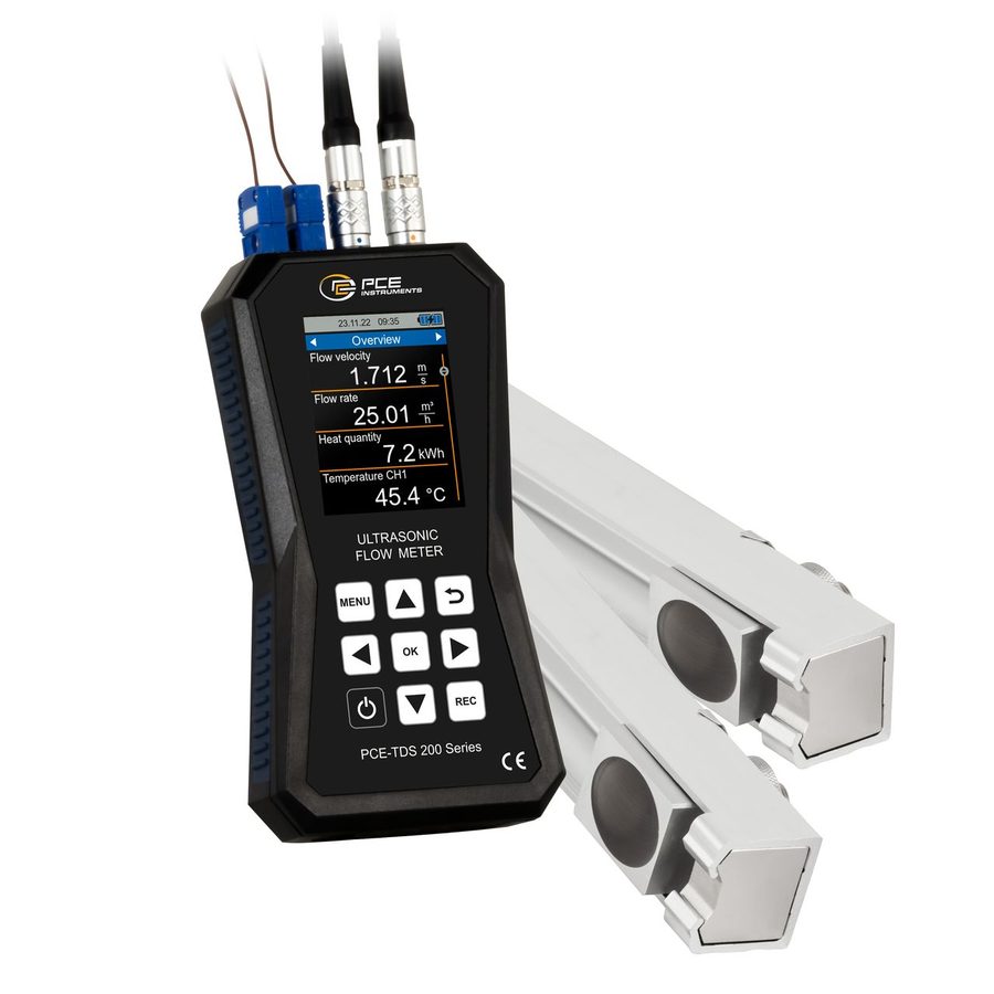 PCE Instruments Ultraschall-Durchflussmessgerät PCE-TDS 200+ MR von PCE Instruments