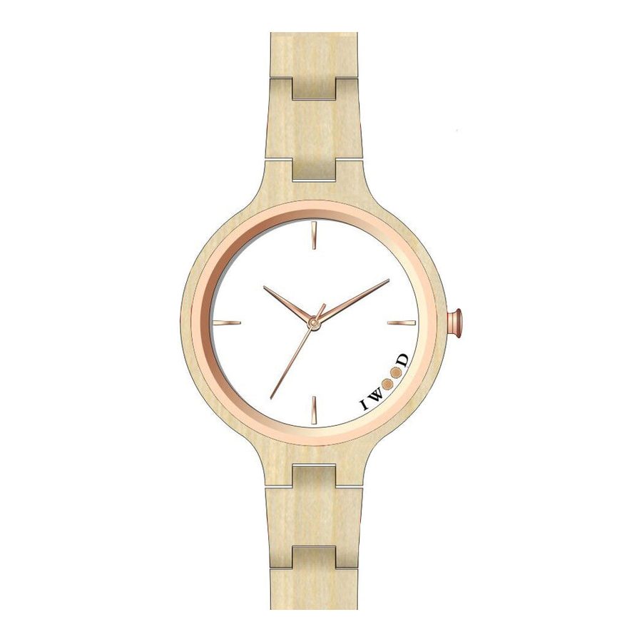 Iwood Echtholz Damenuhr IW18442001 von Iwood
