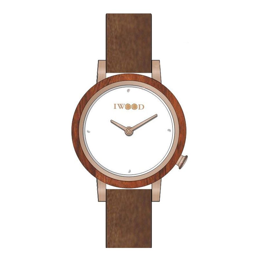 Iwood Echtholz Damenuhr IW18443002 von Iwood