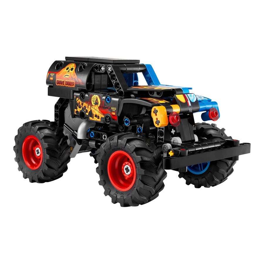 Lego® Technic 42219 Monster Jam™ Grave Digger™ Feuer und Eis von Lego