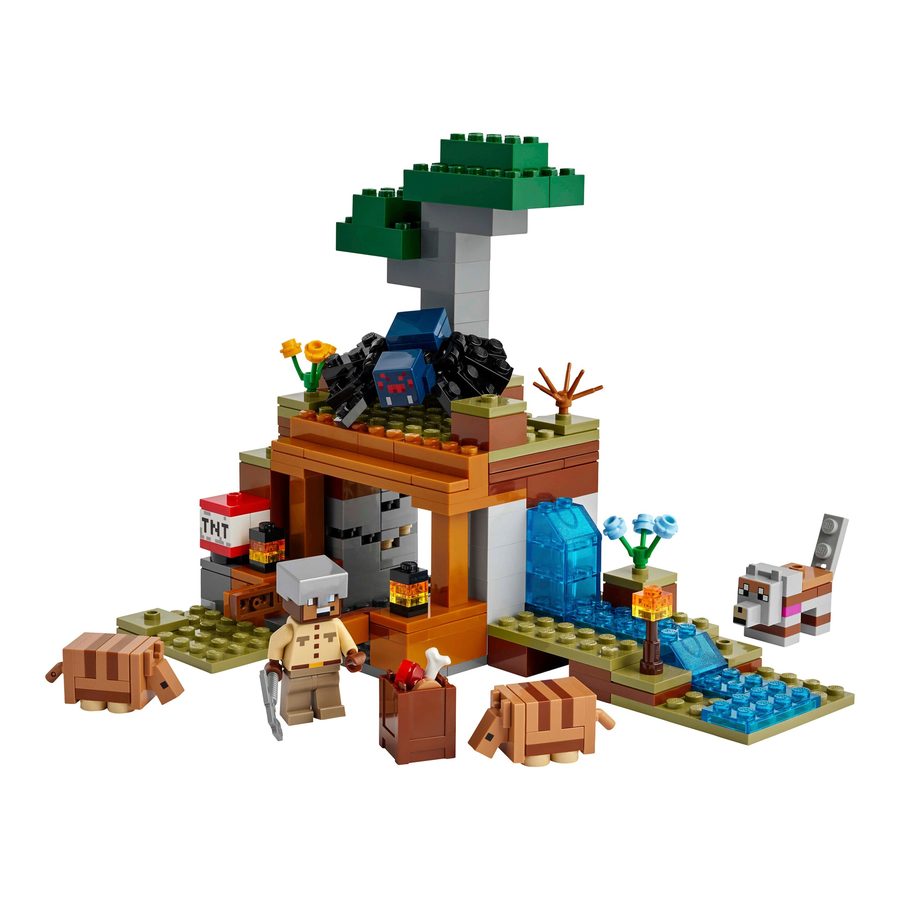 Lego® Minecraft 21269 Die Expedition zur Gürteltiermine von Lego