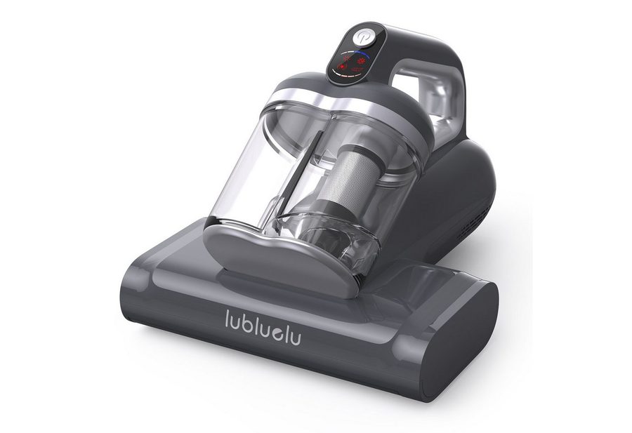 lubluelu Matratzenreinigungsgerät CM210 Kabelloser Milbenstaubsauger mit UV-C-Licht 15Kpa, 170 W, beutellos, mit USB-C Ladefunktion / Handstaubsauger für Matratzen, Betten,Sofa von lubluelu