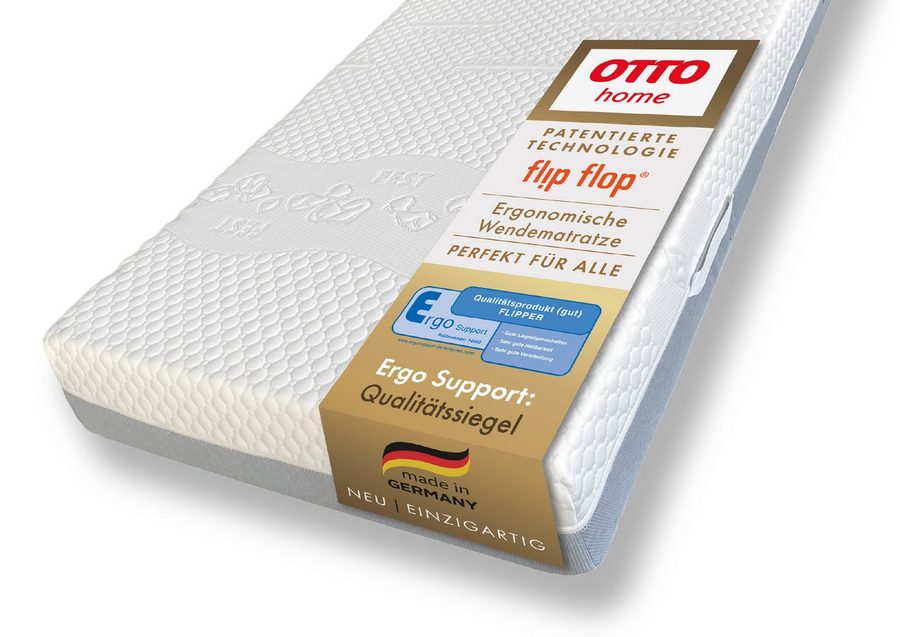 Hybridschaum-Matratze Matratze,7 Zonen, Schaummatratze, ergonomische Schulterzone, OTTO home, 19 cm hoch, Matratze Flipper Matratze 90x200, atmungsaktiv, Wendematratze von OTTO home