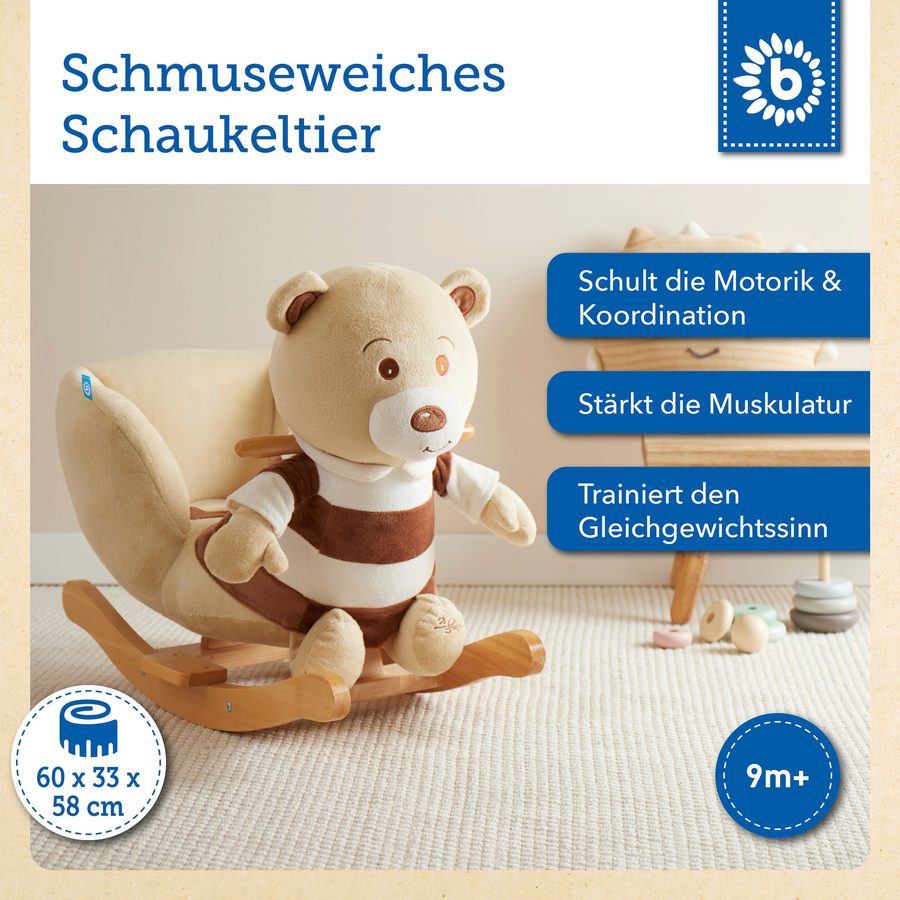 Bieco Plüsch Schaukeltier Bär Bubu von Bieco