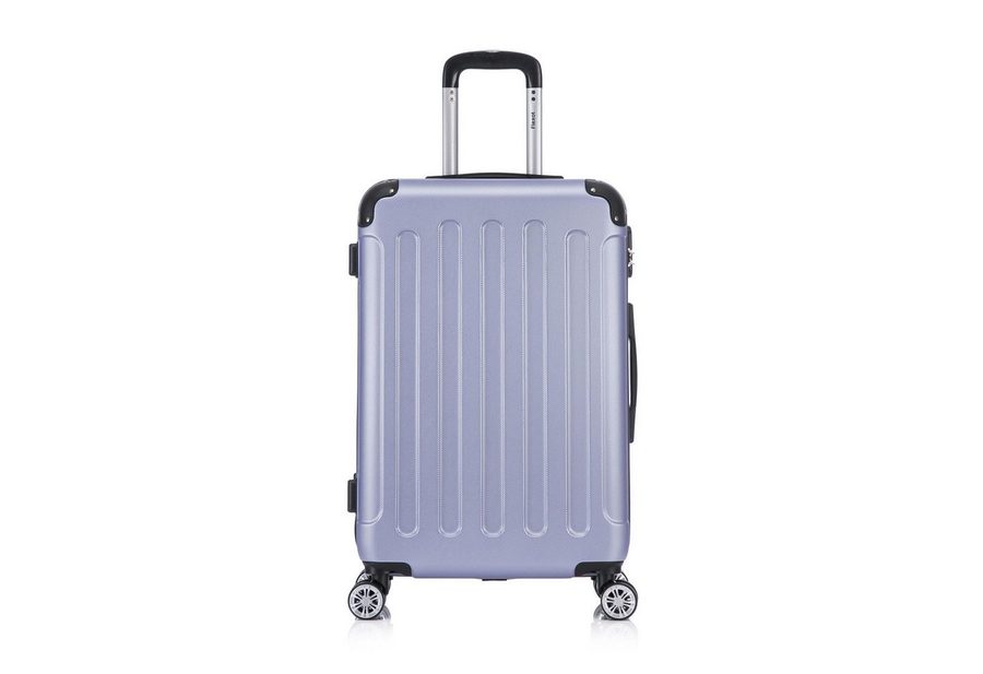 Flexot Hartschalen-Trolley F-2045 Kofferset, 360° Rollen, robuster Reisekoffer, Bordcase, 4 Rollen, Robuster und moderner Koffer mit vier 360° Rollen und Zahlenschloss von Flexot