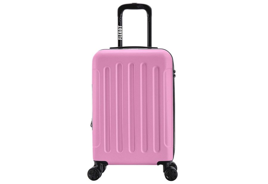 Flexot Hartschalen-Trolley F-3045 (Gr. M, L, XL) – Kofferset – ABS-Hartschale, 4 Rollen, Robuster und moderner Koffer mit vier 360° Rollen und Zahlenschloss