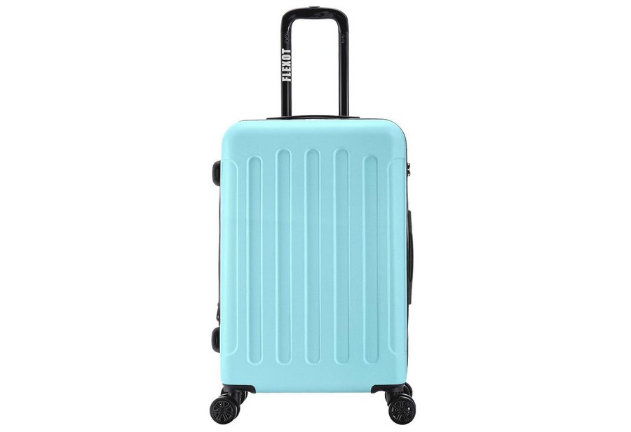 Flexot Hartschalen-Trolley F-3045 (Gr. M, L, XL) – Kofferset – ABS-Hartschale, 4 Rollen, Robuster und moderner Koffer mit vier 360° Rollen und Zahlenschloss