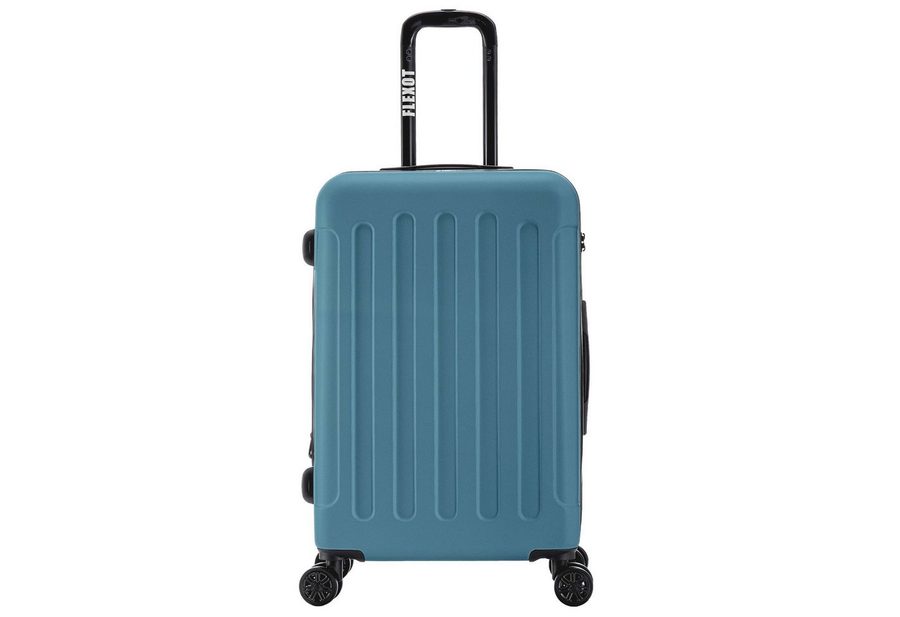 Flexot Hartschalen-Trolley F-3045 (Gr. M, L, XL) – Kofferset – ABS-Hartschale, 4 Rollen, Robuster und moderner Koffer mit vier 360° Rollen und Zahlenschloss