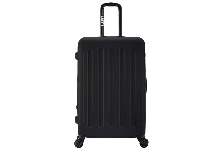 Flexot Hartschalen-Trolley F-3045 (Gr. M, L, XL) – Kofferset – ABS-Hartschale, 4 Rollen, Robuster und moderner Koffer mit vier 360° Rollen und Zahlenschloss