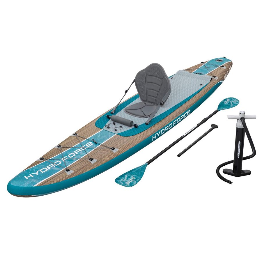 Bestway Hydro Force® SUP Touring Board-Set Glider Elite™ mit Sitz 381 x 79 x 15 cm