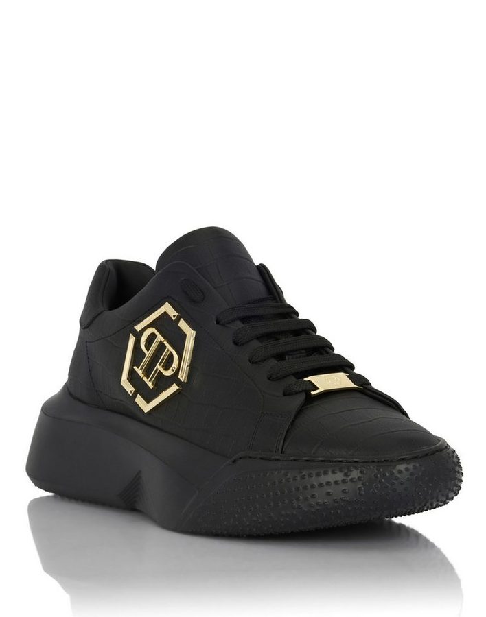 PHILIPP PLEIN Godzilla Crocco Geprägt Sneaker