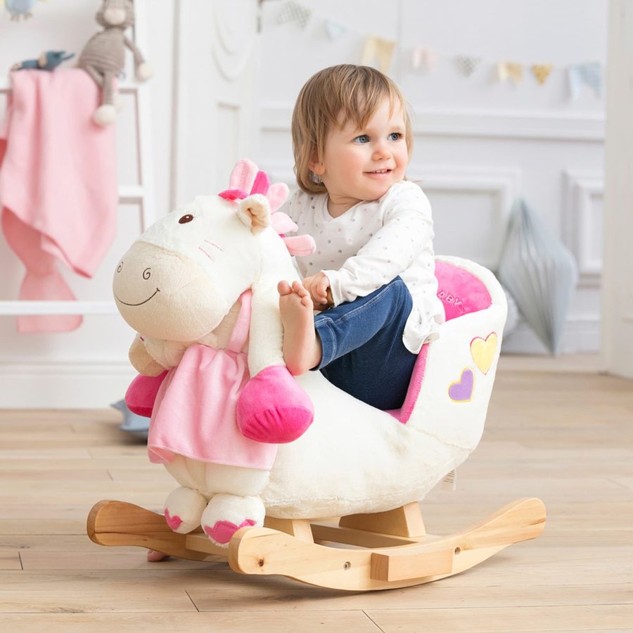 Solini Schaukeltier Pony mit Soundfunktion von solini