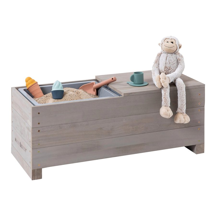Muddy Buddy® Sandkasten & Kindersitzbank Discoverer von MUDDY BUDDY