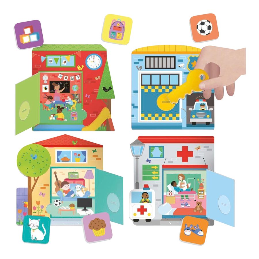 Headu Lernspiel Suchen, Öffnen und Finden Montessori von HEADU