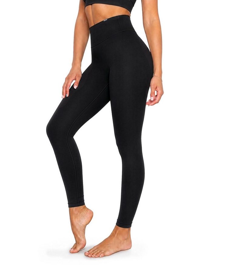 Smilodox Leggings Selina, High Waist Shaped Fit Yogahose, elastisches Material Blickdichte Push-Up Yoga Leggings, elastisch, seamless, Workout Gym