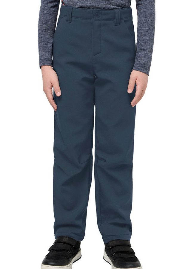 Jack Wolfskin Softshellhose FOURWINDS PANTS K Kinderhose, wind- und wasserabweisend, atmungsaktiv