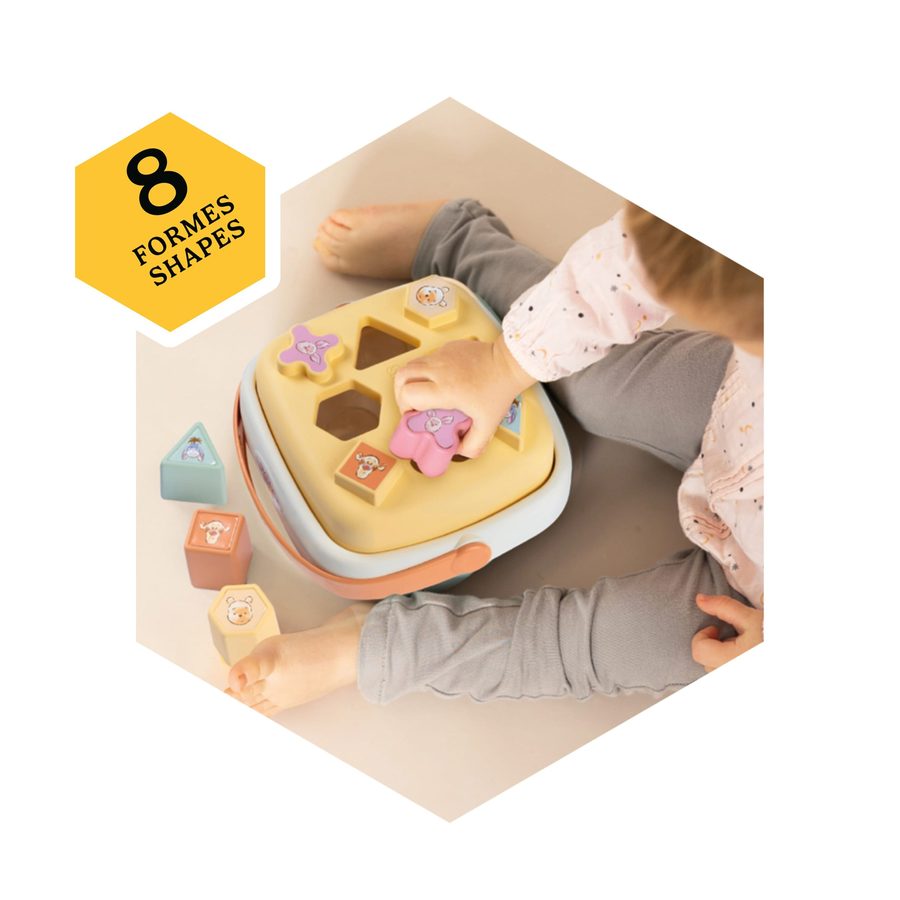 Smoby Disney Winnie Puuh Formen-Steckspielkorb Winnie the Puuh von Smoby