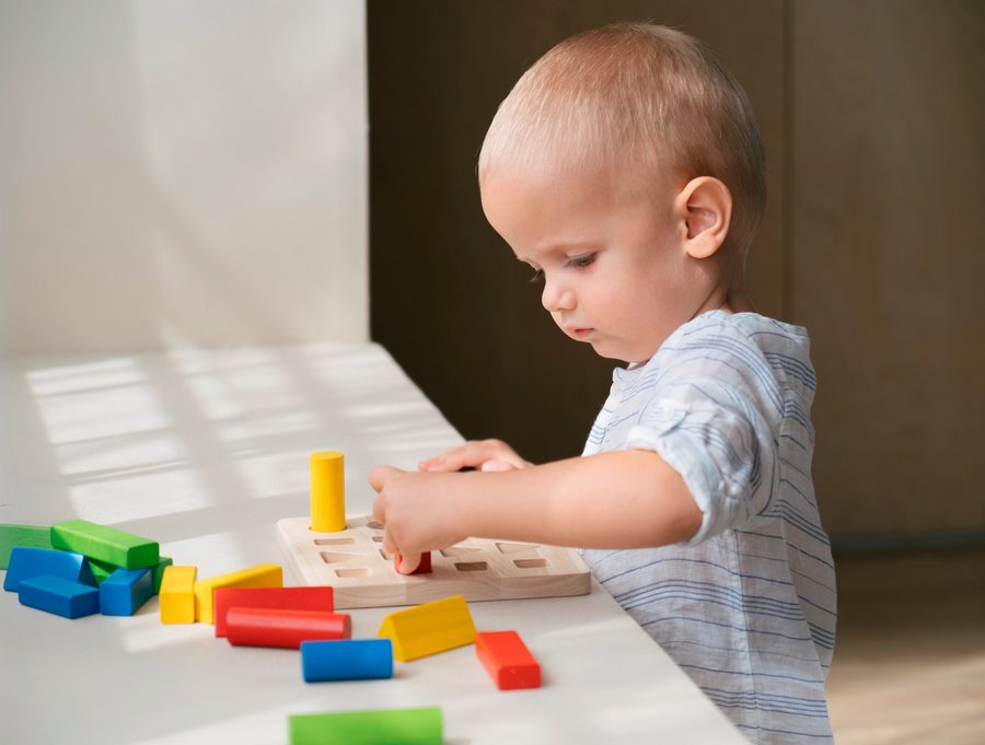 Plantoys Lernspiel Geometrie Stifte von PlanToys