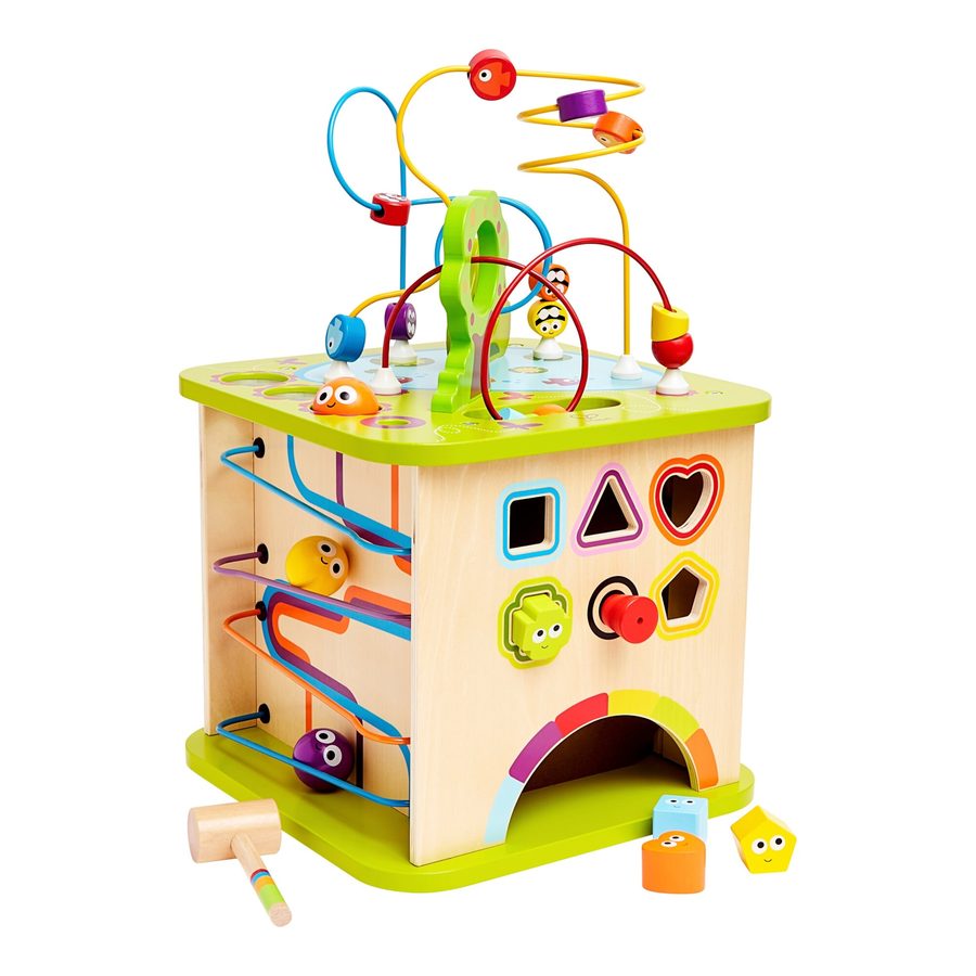 Hape Motorikwürfel kleine Tierchen von Hape
