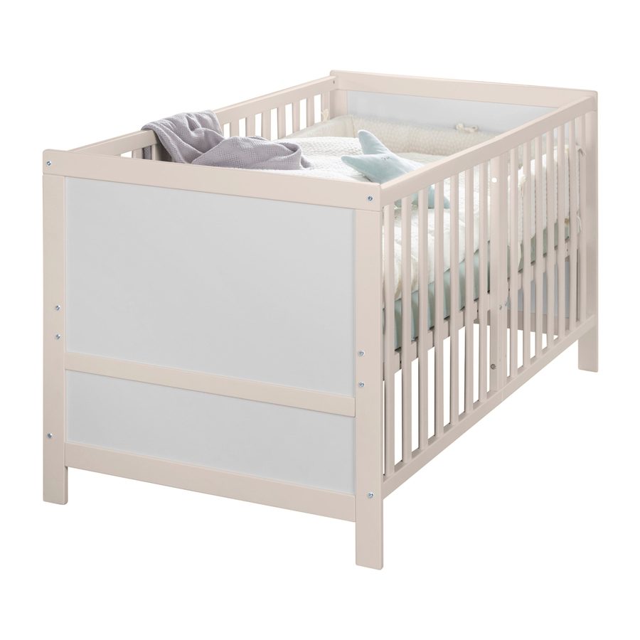 Roba Kombi-Kinderbett 70 x 140 cm mit Matratze Easy Sleep von roba