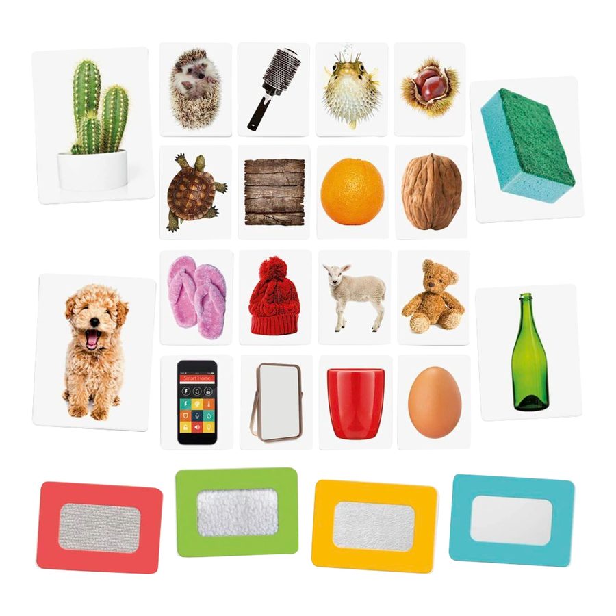 Headu Lernspiel Tastkarten Montessori von HEADU