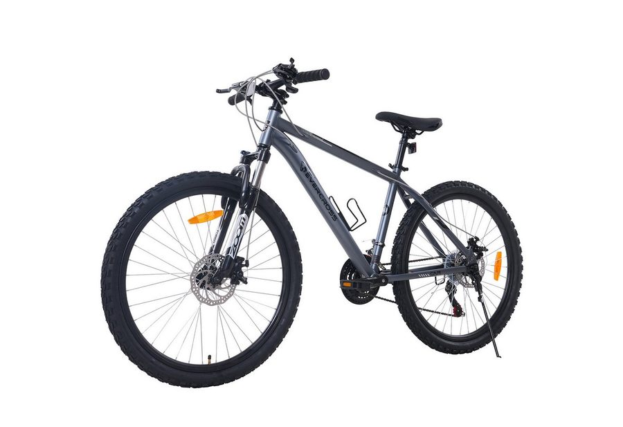 EVERCROSS TECH Mountainbike EM3 Fahrrad 26/27,5 Zoll MTB für Damen und Herren, Shimano 21 Gang, 21 Gang von EVERCROSS TECH
