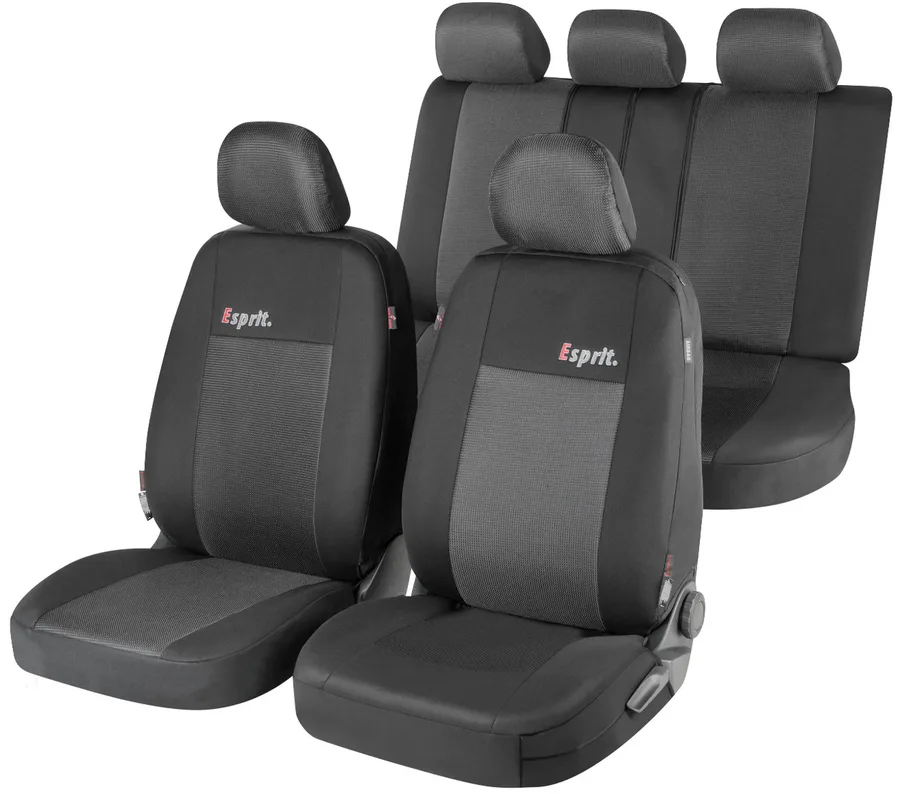 Walser Autositzbezug Esprit Coll. Premium Zipp-It - schwarz
