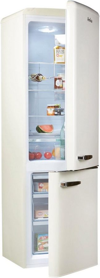 Amica Kühl-/Gefrierkombination KGCR 387 100B, 181 cm hoch, 55 cm breit von Amica