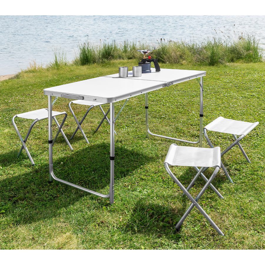 Better Home Camping Klappbarer Tisch Set 5-tlg.