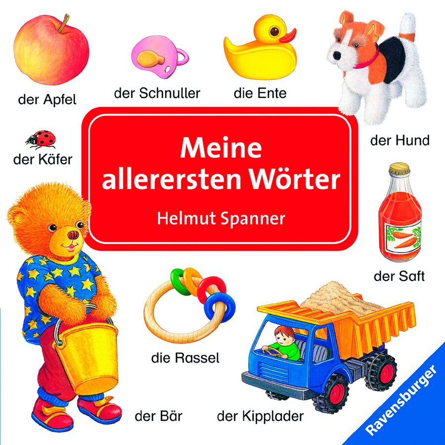 Ravensburger Pappbilderbuch Meine allerersten Wörter von Ravensburger