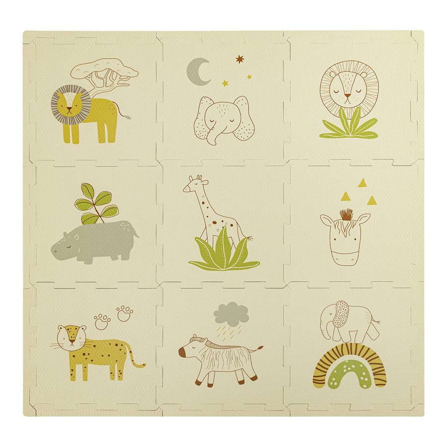 Hakuna Matte Puzzlematte Safari Tiere von Hakuna Matte