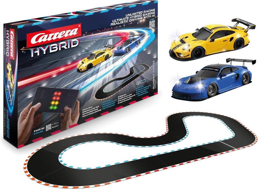 Carrera HYBRID Rennbahnsystem Runway Chase