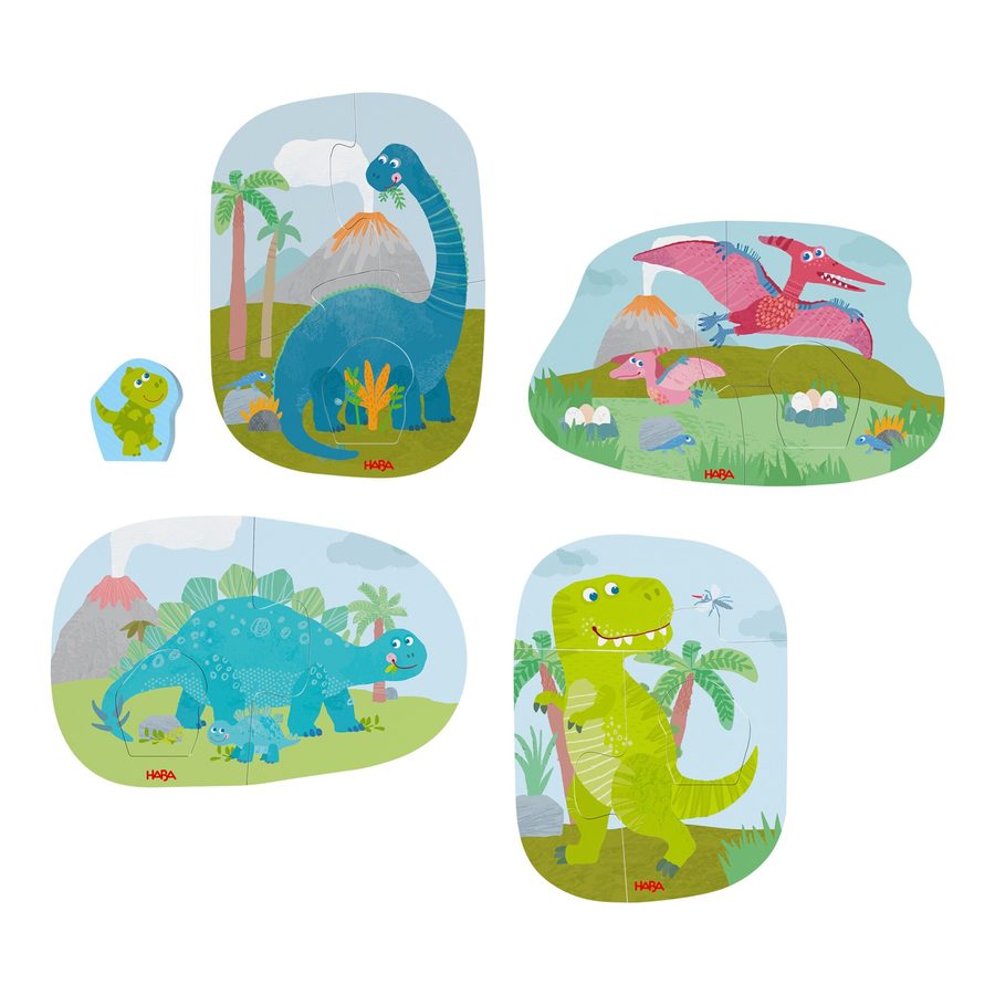 Haba 4 erste Puzzles - Dinos von HABA