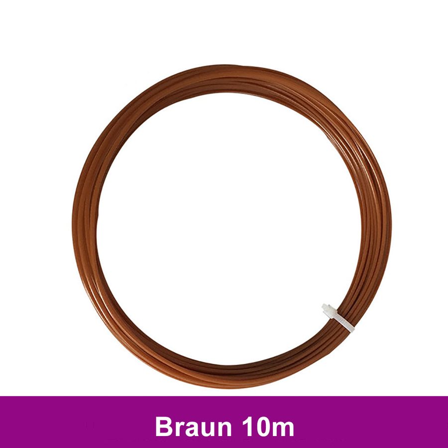 TPFNet PLA Filament für 3D Drucker-Stift - verschiedene Farben - 10m - Braun von Braun