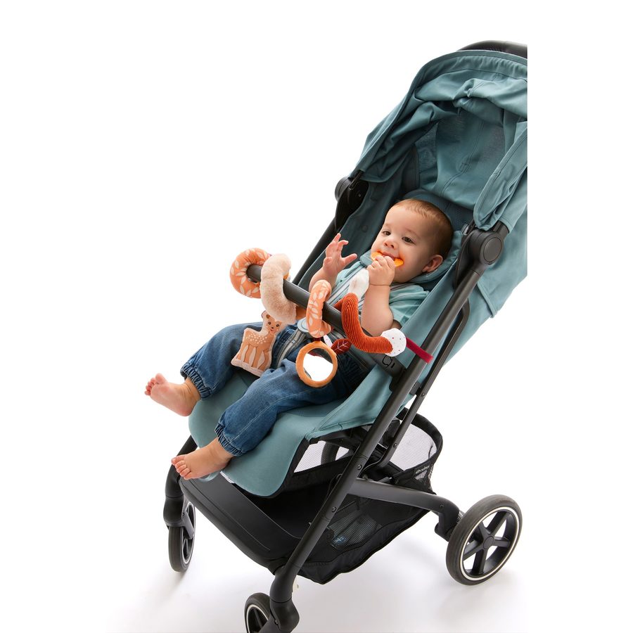Sophie La Girafe 5 Sinne Kinderwagenkette Activity-Spirale Reh Fanfan von Sophie la Girafe