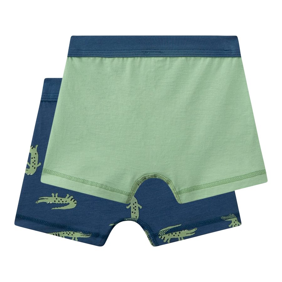 Sanetta 2er-Pack Boxershorts Krokodil von Sanetta