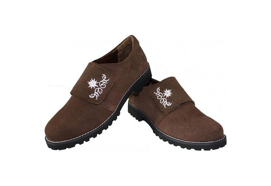 German Wear D-Haferl-2 dbraun Haferlschuh Haferlschuhe Trachtenschuhe für Trachten D.Braun