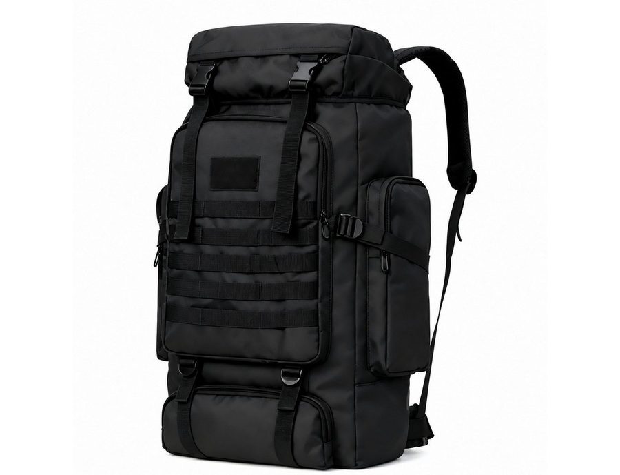 Toomoke Wanderrucksack Trekkingrucksack 60 L, Reiserucksack, Campingrucksack, Outdoorrucksack, mit Laptopfach, Schuhfach, Hüftgurt und atmungsaktivem Rücken