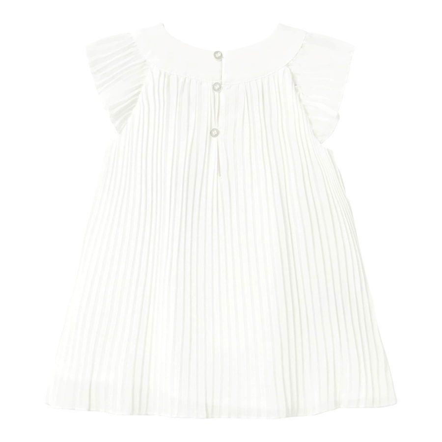 Mayoral Baby Plissee-Kleid Flügelarm Blumen