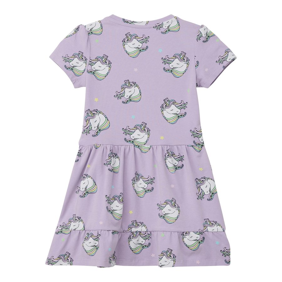 S.Oliver Kleid kurzarm Einhörner