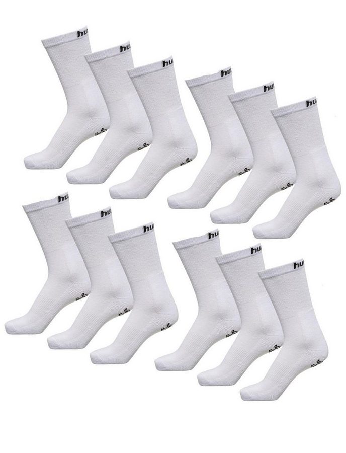 hummel Basicsocken Unisex Sportsocken Basick 12er Pack (Packung, 12-Paar, 12er Pack)