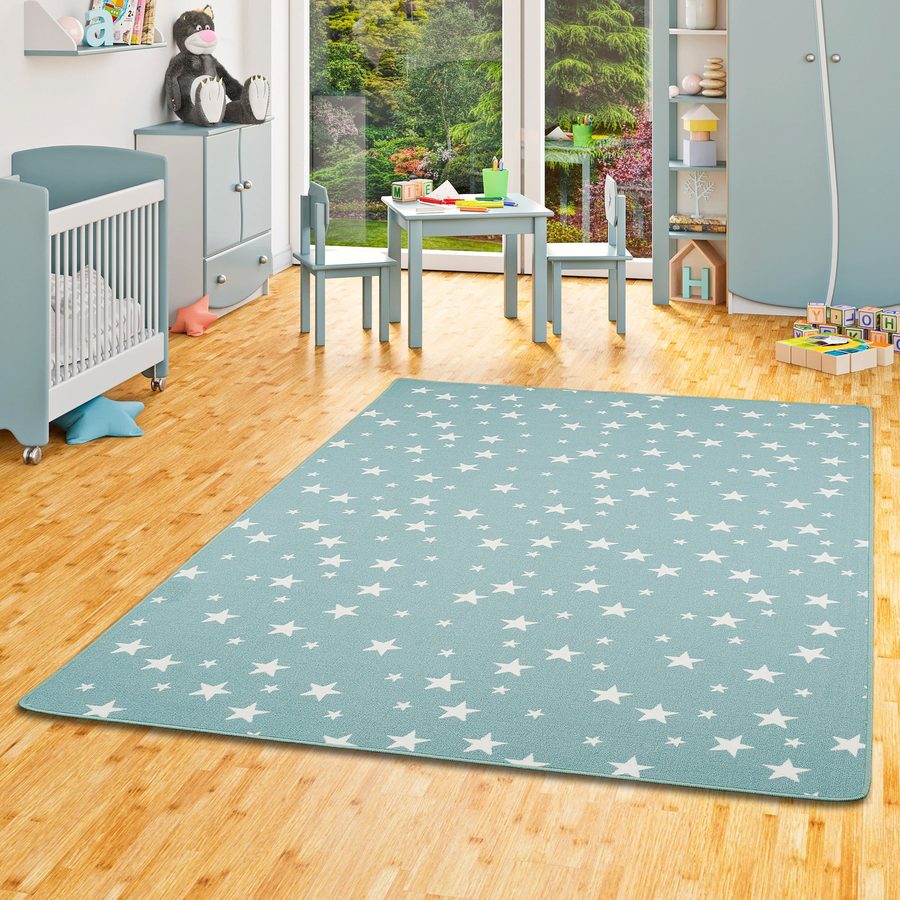Snapstyle Kinder Spiel Teppich Sterne